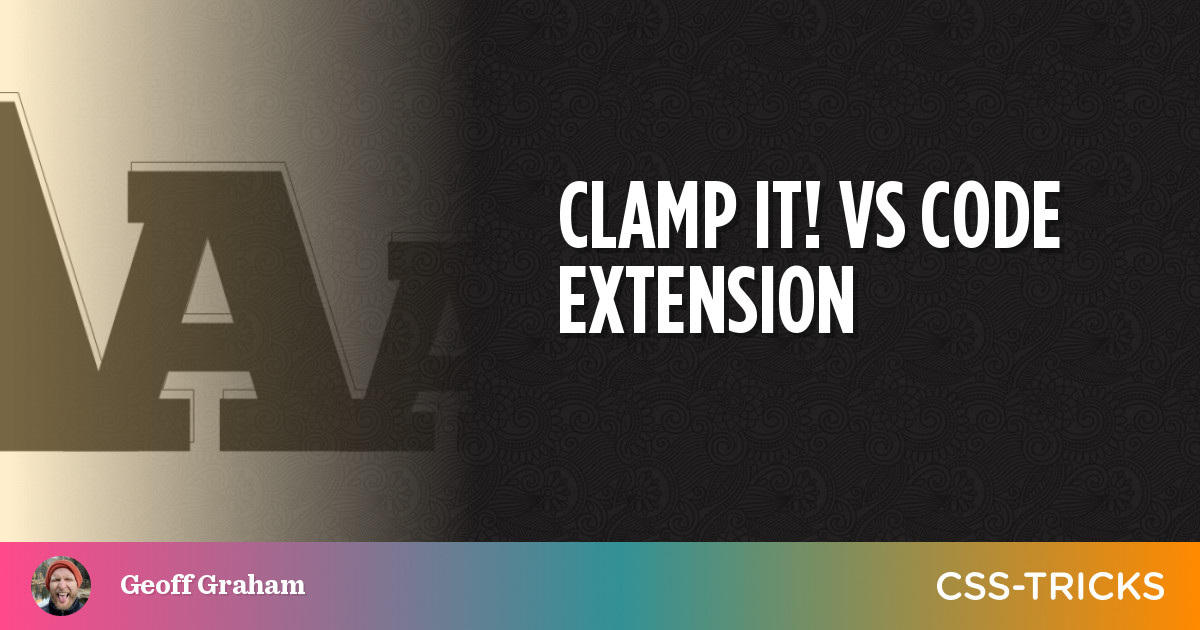 Clamp it! VS Code extension