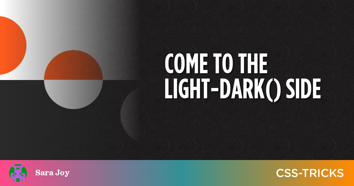 Come to the light-dark() Side